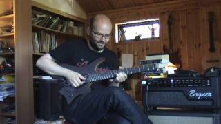 Strandberg Guitarworks EGS Guitars  Jonas Isaksson plays all pickup positions of 3 [upl. by Thurmond]