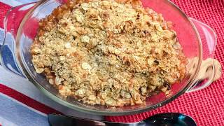 How to make Rhubarb Crumble [upl. by Dyann]