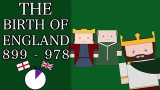 Ten Minute English and British History 06  The Birth of England [upl. by Ardnahsal]