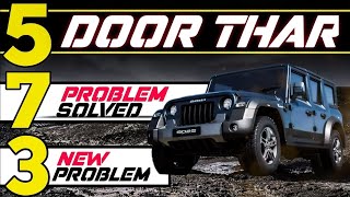 5 Door Thar Top 3 Problems  Mahindra 5 Door Thar Positive And Negative  5 Door Thar Leaks [upl. by Hutton]