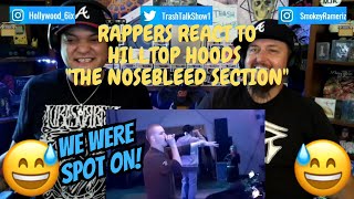 Rappers React To Hilltop Hoods quotThe Nosebleed Sectionquot [upl. by Wehtam]