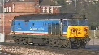 Exeter St Davids  010292 with 50033 on Meldon Hoover railtour [upl. by Wunder]