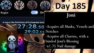 Roguelike P5 Joni  Daily P5 Until Silksong Releases  Day 185 [upl. by Meldoh]