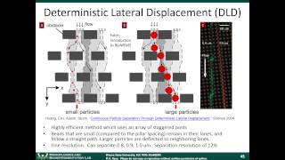 BioMEMS Module 7C  Molecular and Particle Separations Using Microfluidics [upl. by Jacey]