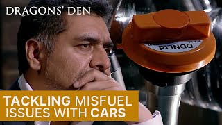 Will This Product End All Car Misfuelling Incidents  Dragons Den [upl. by Dulcinea]