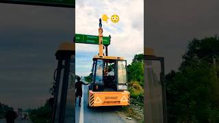 Crane work from Uttar Pradesh shots truck [upl. by Edla]