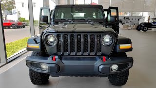 First Look  2023 Jeep Wrangler Rubicon  Black Color [upl. by Nahtanohj]