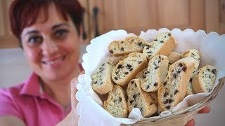 CANTUCCI AL CIOCCOLATO Ricetta Facile  FATTO IN CASA DA BENEDETTA [upl. by Siuqaj]