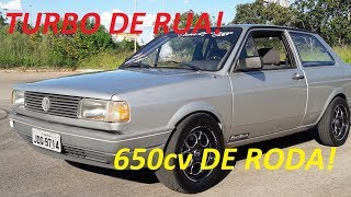 VOYAGE TURBO 650CV DE RODA ACELERANDO COM TUDO [upl. by Clarie]