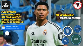 FIFA 16 MOD EA SPORTS FC 24 ANDROID OFFLINE FULL UPDATE JERSEY amp TRANSFER 2324 [upl. by Iad]