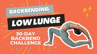 Backbending for Flexible Hips 30Day Backbend Challenge with Zohar [upl. by Zetnauq431]