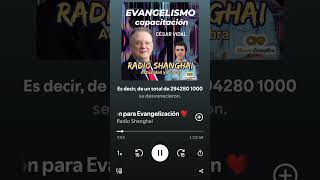 César Vidal la voz cesarvidal amen biblia evangelismo podcast spotify radioshanghai short [upl. by Catt]