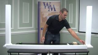 WM Vinyl Railing Installation Video [upl. by Eppilihp]