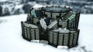 Ark Builds  PVE Castle With Tek Goodies [upl. by Enaamuj12]