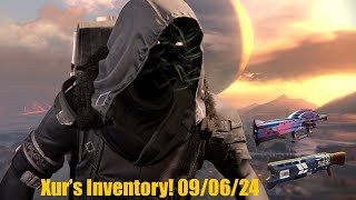 Destiny 2 Xurs Inventory for 09062024 [upl. by Suoirred]