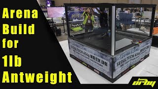 1lb Antweight Combat Robot Arena Build [upl. by Eliseo343]