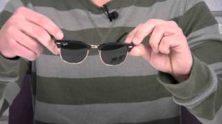 RayBan Clubmaster Sunglasses Review at Surfboardscom [upl. by Beattie]