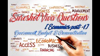 Demonetisation Sure shot Viva Questions Economics Part1 B [upl. by Elmo579]