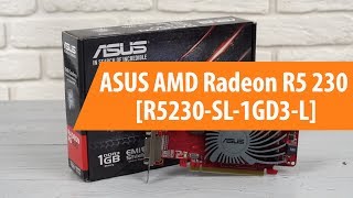 Распаковка Asus AMD Radeon R5 230 Silent LP  Unboxing Asus AMD Radeon R5 230 Silent LP [upl. by Attayek]