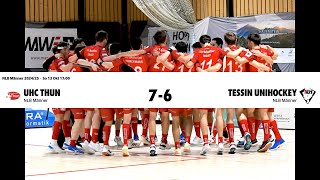 NLB Runde 6 UHC Thun vs Ticino Unihockey 13102024 [upl. by Hoem]