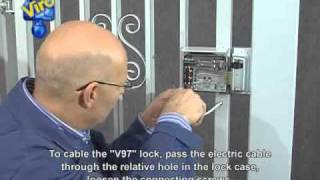 Electric lock Viro V97 installation [upl. by Soloma845]