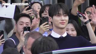 Byeon Wooseok arrival  Milan Fashion Week 16 june 2024 show Prada [upl. by Orsay]