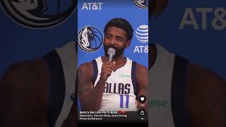 Kyrie Irving media day on drose retirement nba Dallas kyrieirving drose shorts subscribe [upl. by Baird]