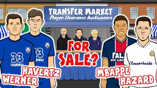 Chelsea try to sell Werner and Havertz for FREE ► 442oons Transfer Special [upl. by Yrdnal]