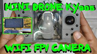 MINI FPV DRONE KY905 WIFI CAMERA DRONE CON CAMARA [upl. by Ellehcyar]