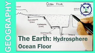 The Earth Hydrosphere  Ocean Floor Profie  SSC Geography  by TVA [upl. by Etrem]