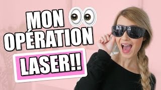 MON OPÉRATION DES YEUX AU LASER  CHIRURGIE LASIK [upl. by Jeffie4]