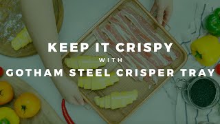 Keep It Crispy With The Help Of The Gotham Steel Crisper Tray [upl. by Gibe]