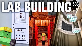 Designing The MOST High Tech Lab  Lets Play Minecraft 586 [upl. by Nafri]