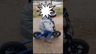 EVERCROSS EV06M Electric Bike for Kids 24V 100W Electric Balance Bike [upl. by Edrock]