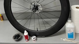 Black Inc wheels freehub cleaning and lube with Dumonde Tech oil and grease [upl. by Cud]