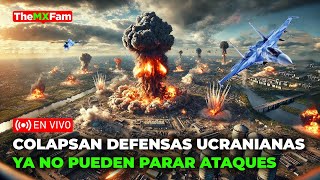 TRAGEDIA EN UCRANIA RUSIA LANZA 44 SHAHED SOBRE 13 REGIONES DE UCRANIA  TheMXFam [upl. by Aryhs470]