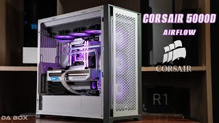 Corsair 5000D Airflow  White Simple amp Clean Build [upl. by Parrish]