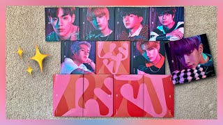 🤔💖A VERY Confused Unboxing of Monsta X 1st English Album All About Luv All 11 Versions [upl. by Nakashima149]