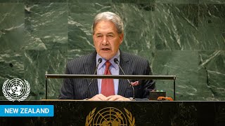 🇳🇿 New Zealand  Deputy Prime Minister Addresses United Nations General Debate 79th Session  UNGA [upl. by Osner]