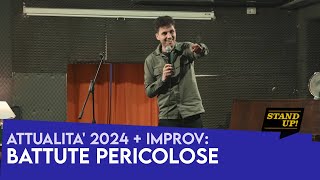 Battute pericolose Ferragnez Oscar e una complice  Vincenzo Comunale standupcomedy [upl. by Neom]