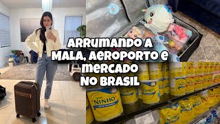 VLOG DE VIAGEM  aeroporto mercado no brasil e festival de pistache [upl. by Adnahsed]