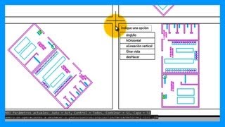 Autocad  Girar vista de una ventana gráfica en el espacio papel Tutorial en español HD [upl. by Analim]