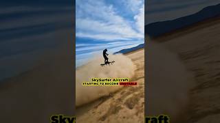 6 Miles Flying on a DRONE VEHICLE Human drone flight across desert on SkySurfer Aircraft shorts [upl. by Autry]