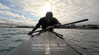 where I paddle amp roll West Itchenor to Bosham Chichester Harbour [upl. by Lednyc822]