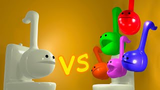 Skibidi Toilet Otamatone 1 vs 5 [upl. by Jenna]