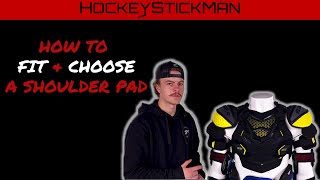 How to Size and Choose Hockey Shoulder Pads [upl. by Ettelrahc60]