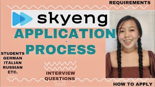 ESL European Students  Skyeng Rates and Requirements  How to apply at Skyeng  ESL nonnatives [upl. by Roana]