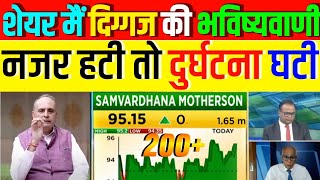 samvardhana motherson share latest news  motherson sumi share target  motherson stock analysis [upl. by Hamo]