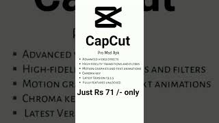 CAPCUT PRO  Mod APK PREMIUM v1250 Premium Unlocked [upl. by Lew]