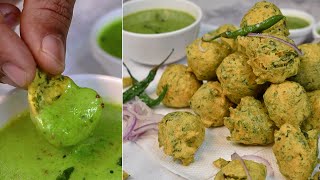 बिलकुल सॉफ्ट और जालीदार मेथी गोटा और साथ में गजब की चटनी कढ़ी  Methi Gota with Gota Chutney Recipe [upl. by Tami]